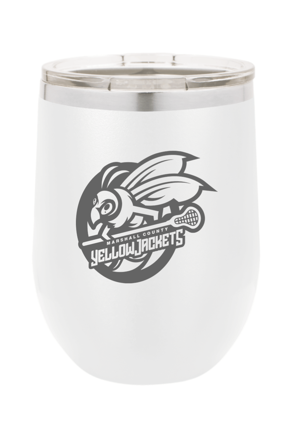 Marshall Yellow Jackets LC Insulated Wine Tumbler Signature Lacrosse
