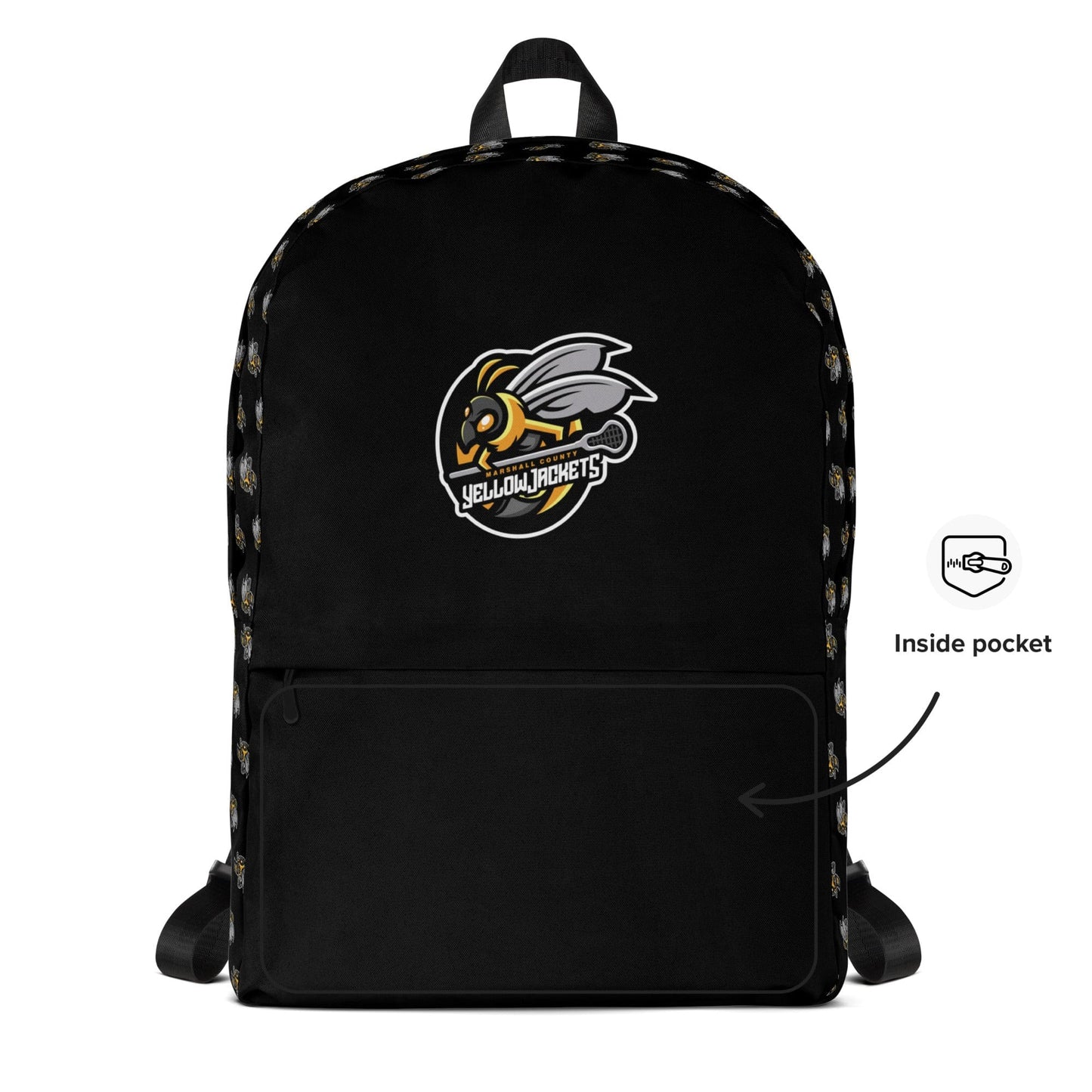 Marshall Yellow Jackets LC Travel Backpack Signature Lacrosse