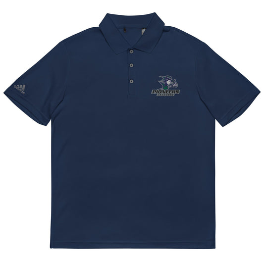 Martin County Pioneers Lacrosse Adult Adidas Performance Polo Signature Lacrosse