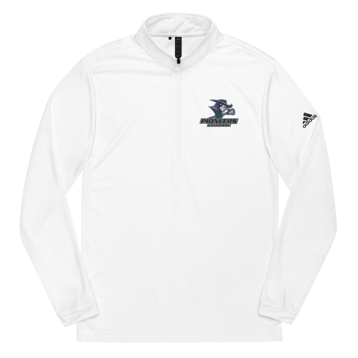 Martin County Pioneers Lacrosse Adult Men's 1/4 Adidas Performance Pullover Signature Lacrosse