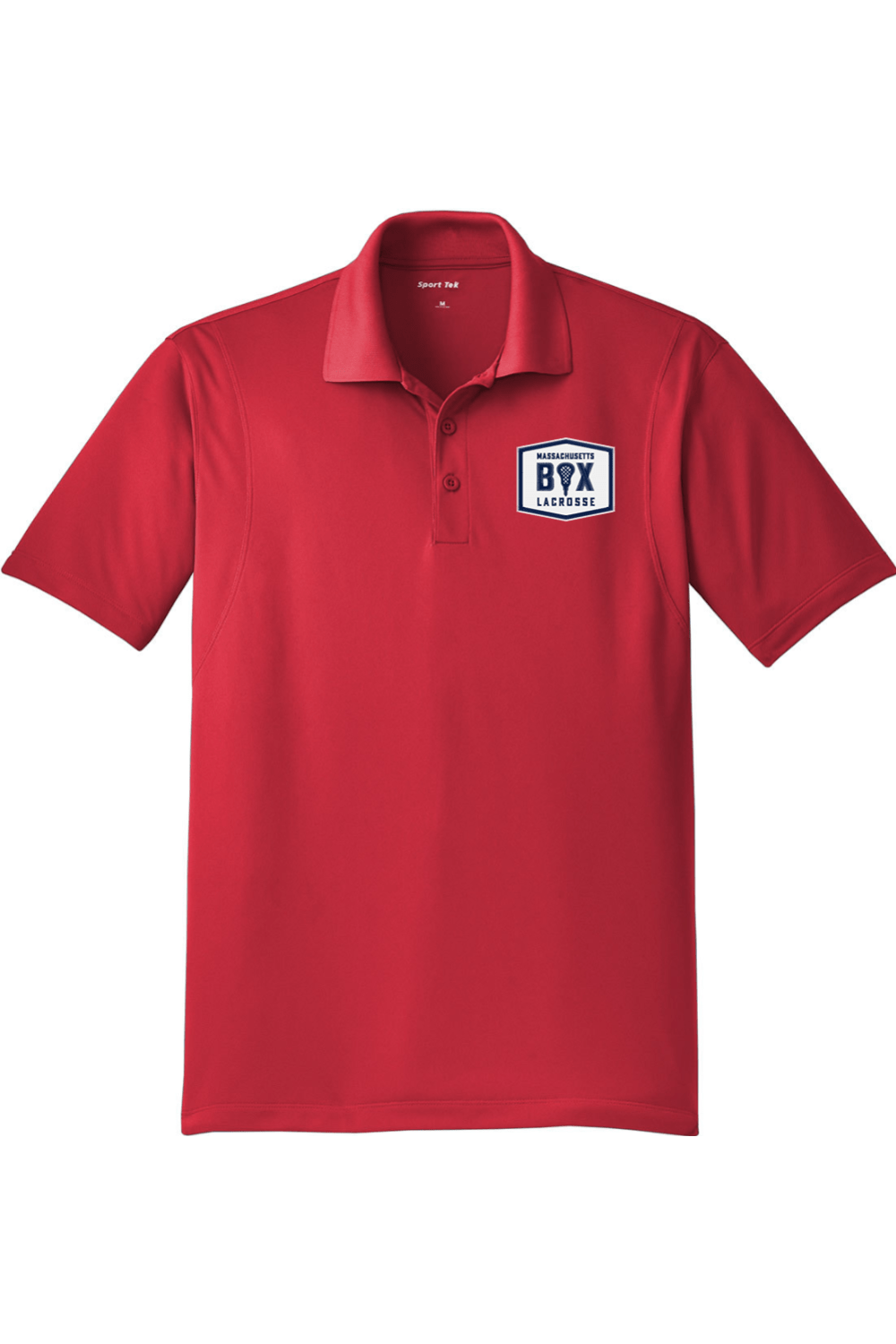 Mass Box Lacrosse Adult Embroidered Athletic Polo Signature Lacrosse