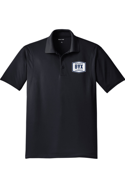 Mass Box Lacrosse Adult Embroidered Athletic Polo Signature Lacrosse
