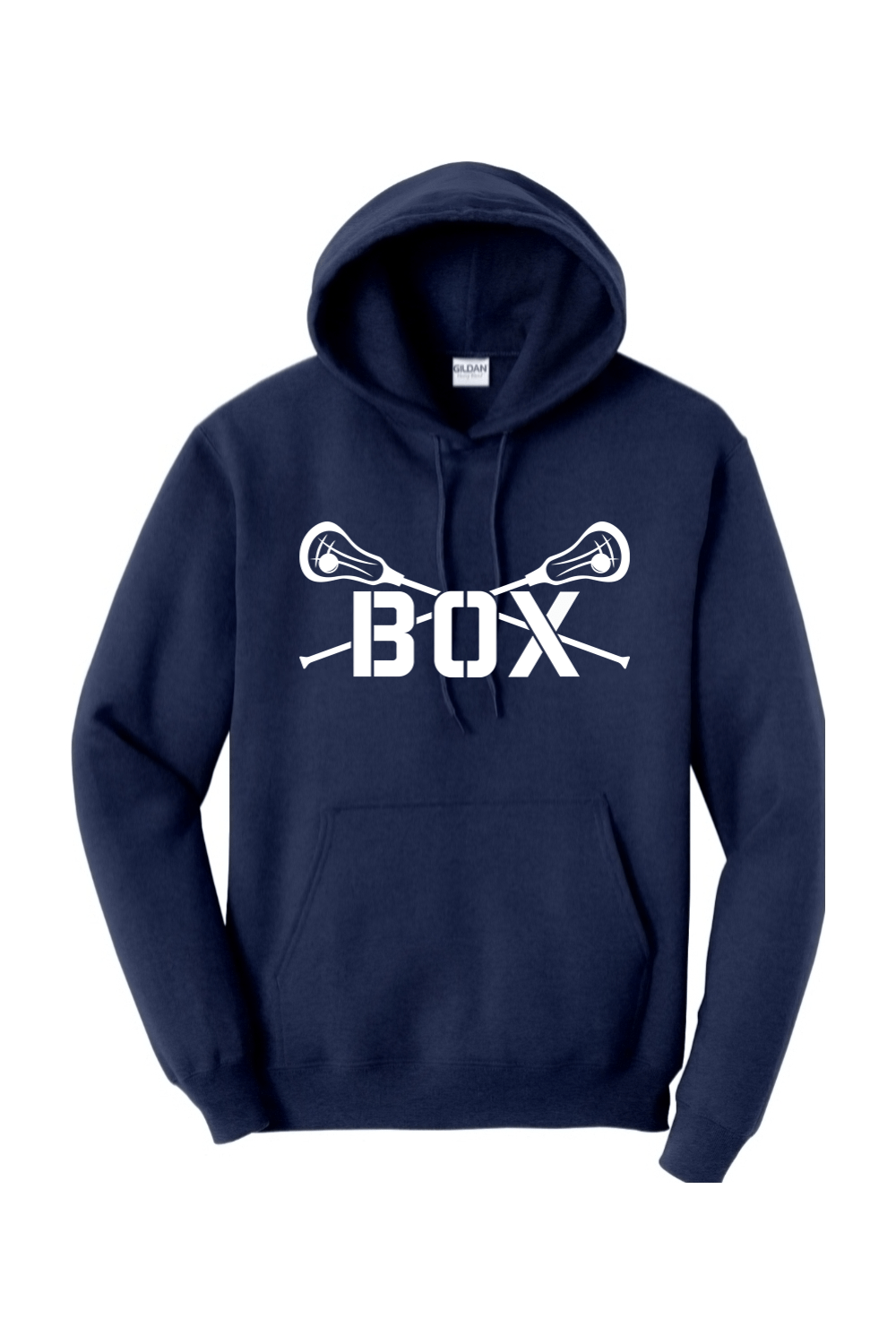 Mass Box Lacrosse Adult Heavyweight Hoodie Signature Lacrosse
