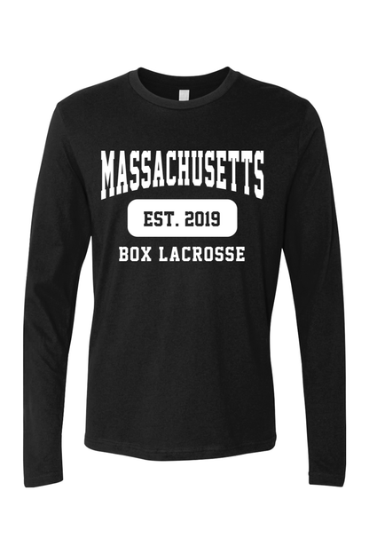 Mass Box Lacrosse Adult Long Sleeve T-Shirt Signature Lacrosse