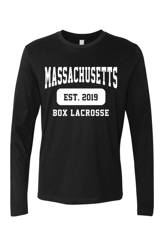 Mass Box Lacrosse Adult Long Sleeve T-Shirt Signature Lacrosse