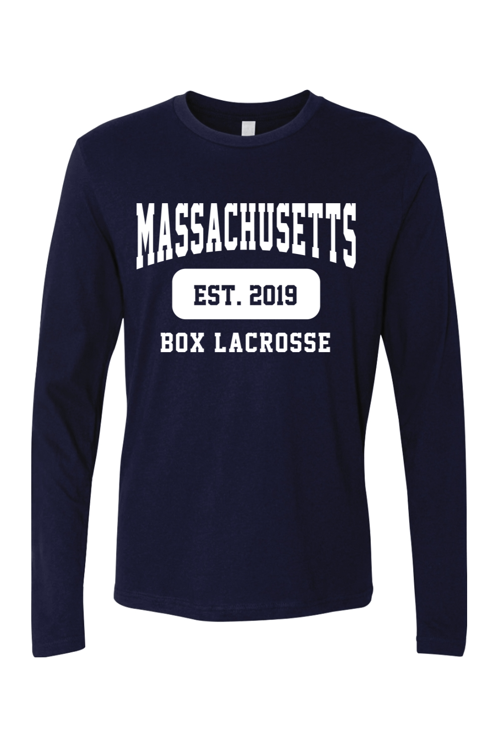 Mass Box Lacrosse Adult Long Sleeve T-Shirt Signature Lacrosse