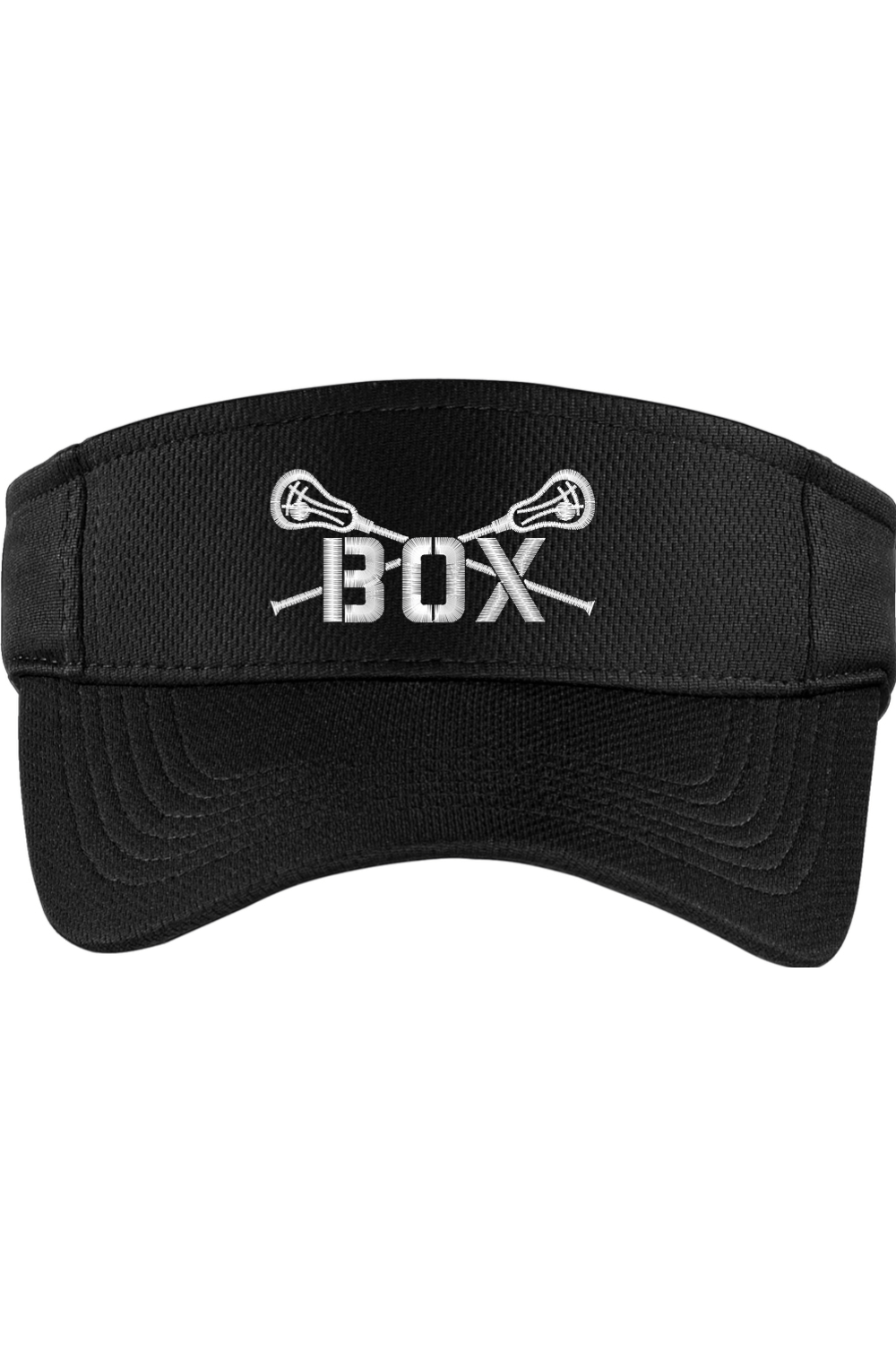 Mass Box Lacrosse Embroidered Visor Signature Lacrosse