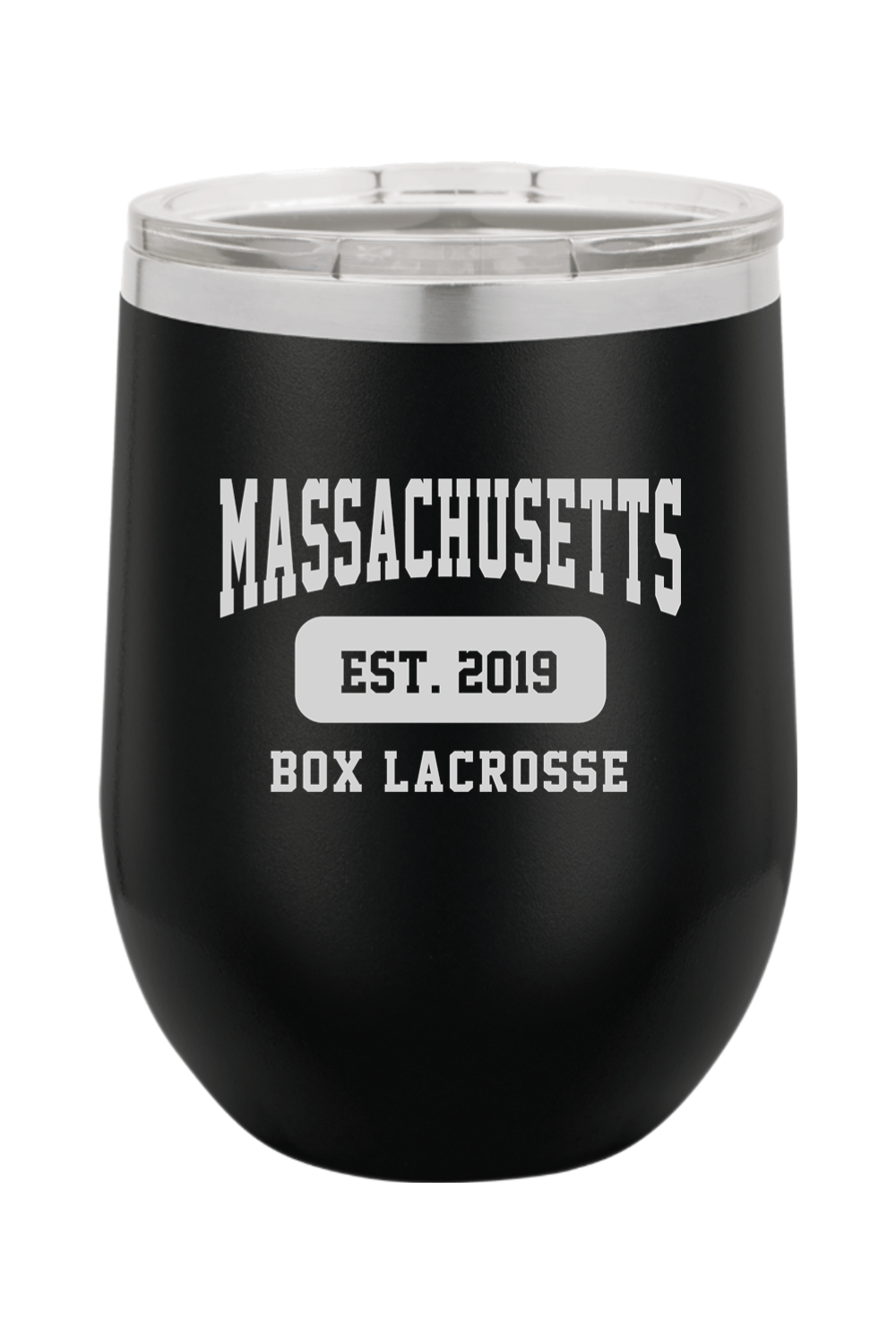 Mass Box Lacrosse Insulated Wine Tumbler Signature Lacrosse