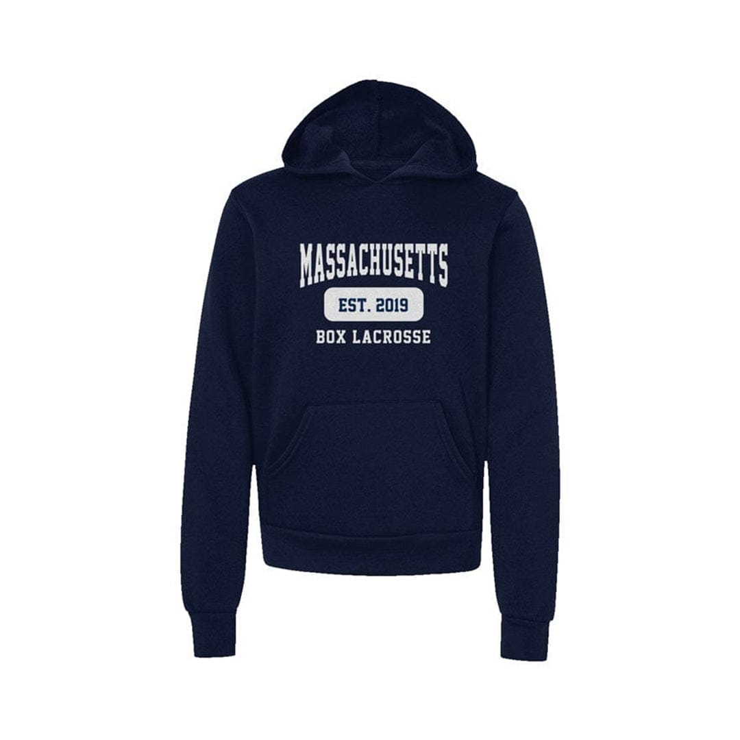 Mass Box Lacrosse Premium Youth Hoodie Signature Lacrosse