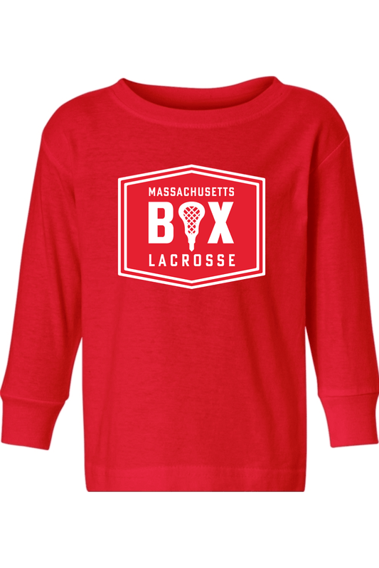 Mass Box Lacrosse Toddler Long Sleeve T-Shirt Signature Lacrosse