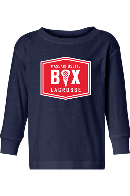 Mass Box Lacrosse Toddler Long Sleeve T-Shirt Signature Lacrosse