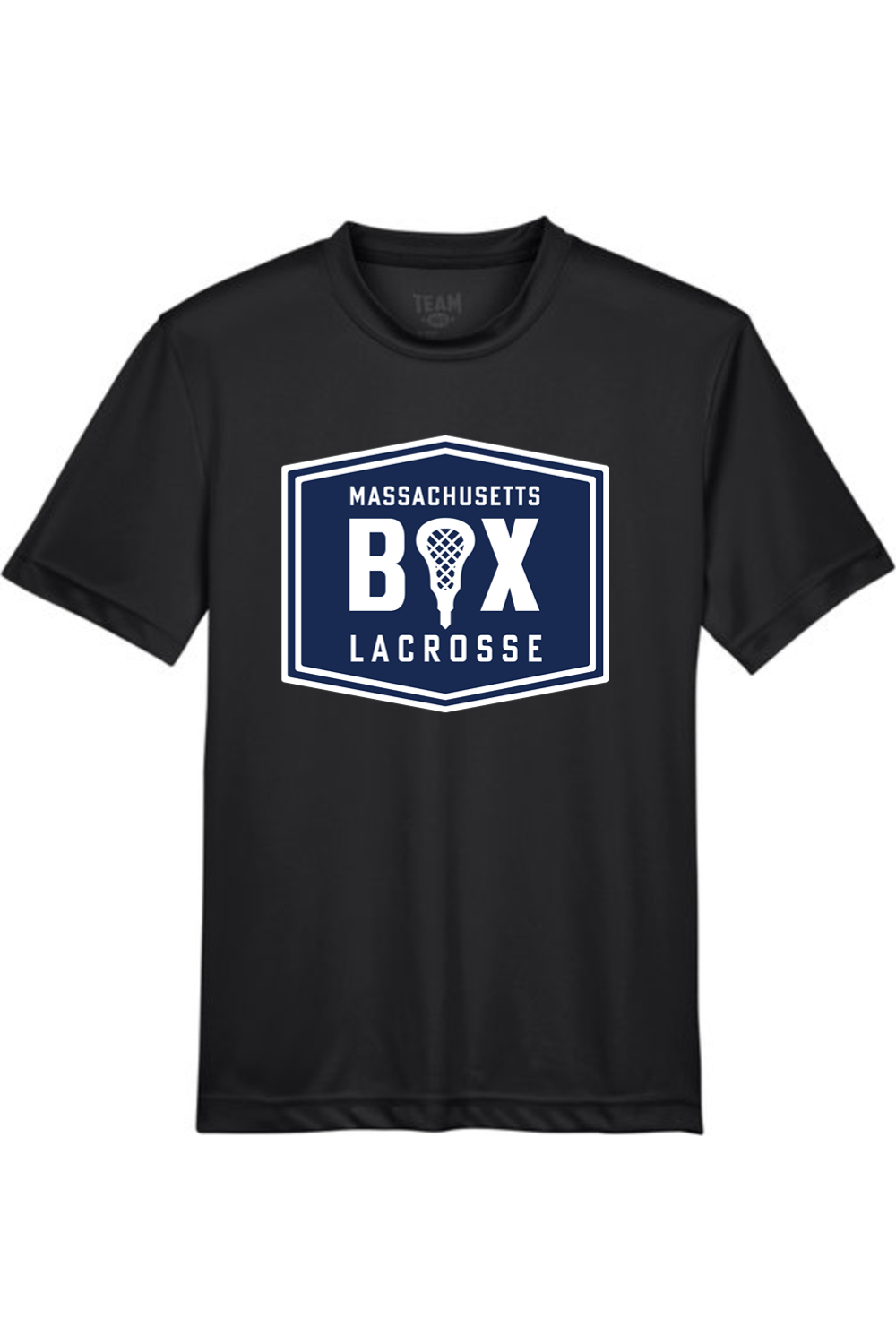 Mass Box Lacrosse Youth Athletic T-Shirt Signature Lacrosse