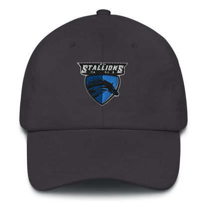 Mass Stallions Box Lacrosse Adult Dad Hat Signature Lacrosse