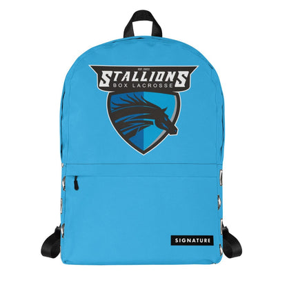 Mass Stallions Box Lacrosse Backpack Signature Lacrosse