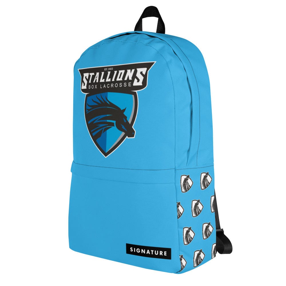 Mass Stallions Box Lacrosse Backpack Signature Lacrosse