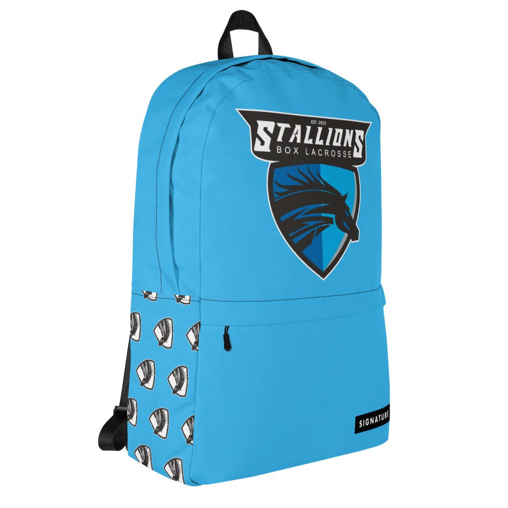 Mass Stallions Box Lacrosse Backpack Signature Lacrosse