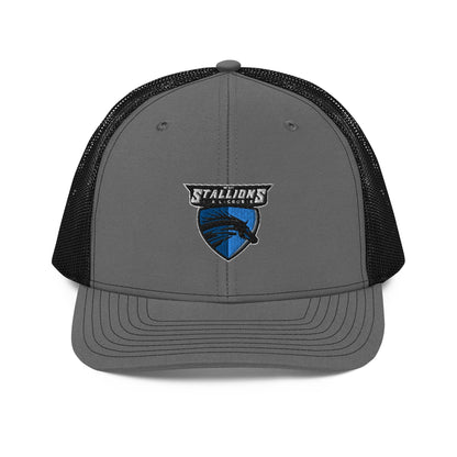 Mass Stallions Box Lacrosse Richardson Trucker Hat Signature Lacrosse