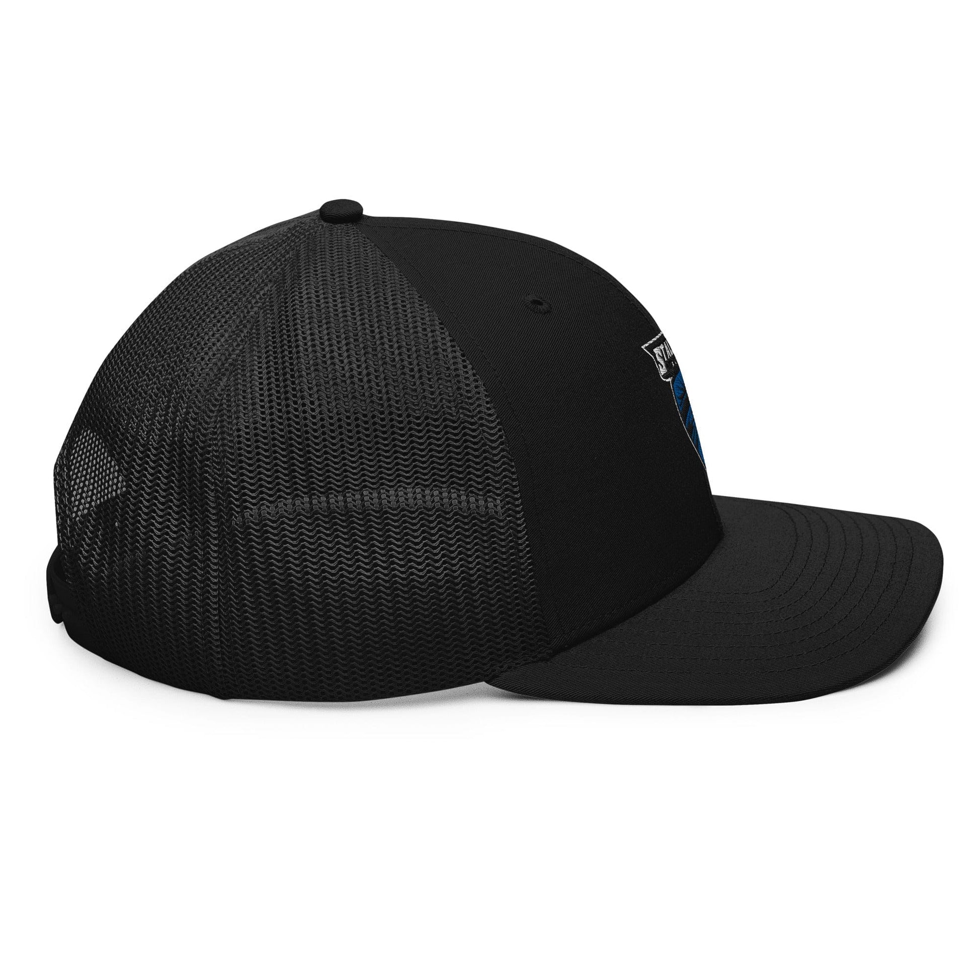 Mass Stallions Box Lacrosse Richardson Trucker Hat Signature Lacrosse