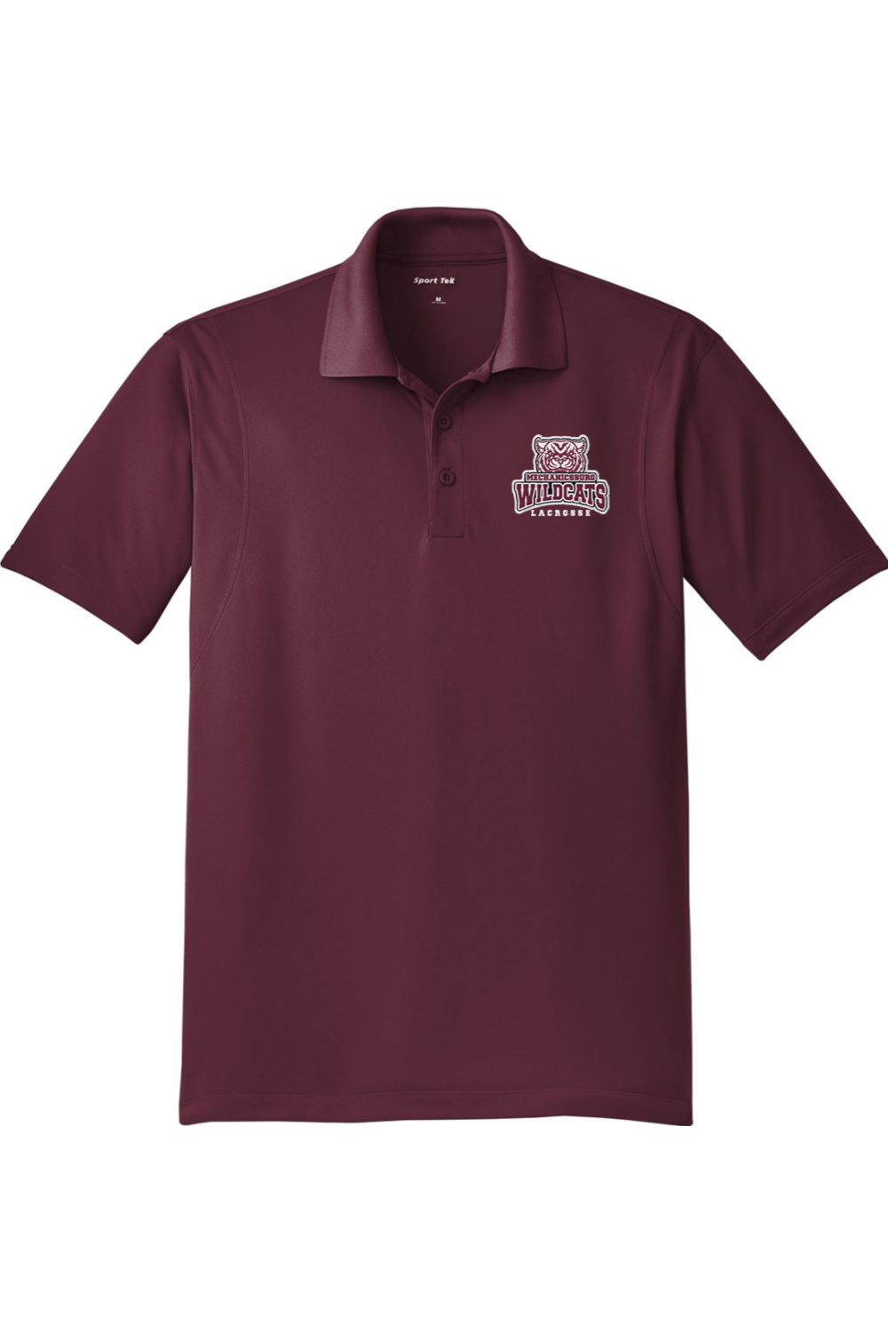 Mechanicsburg Youth Lacrosse Adult Embroidered Athletic Polo Signature Lacrosse
