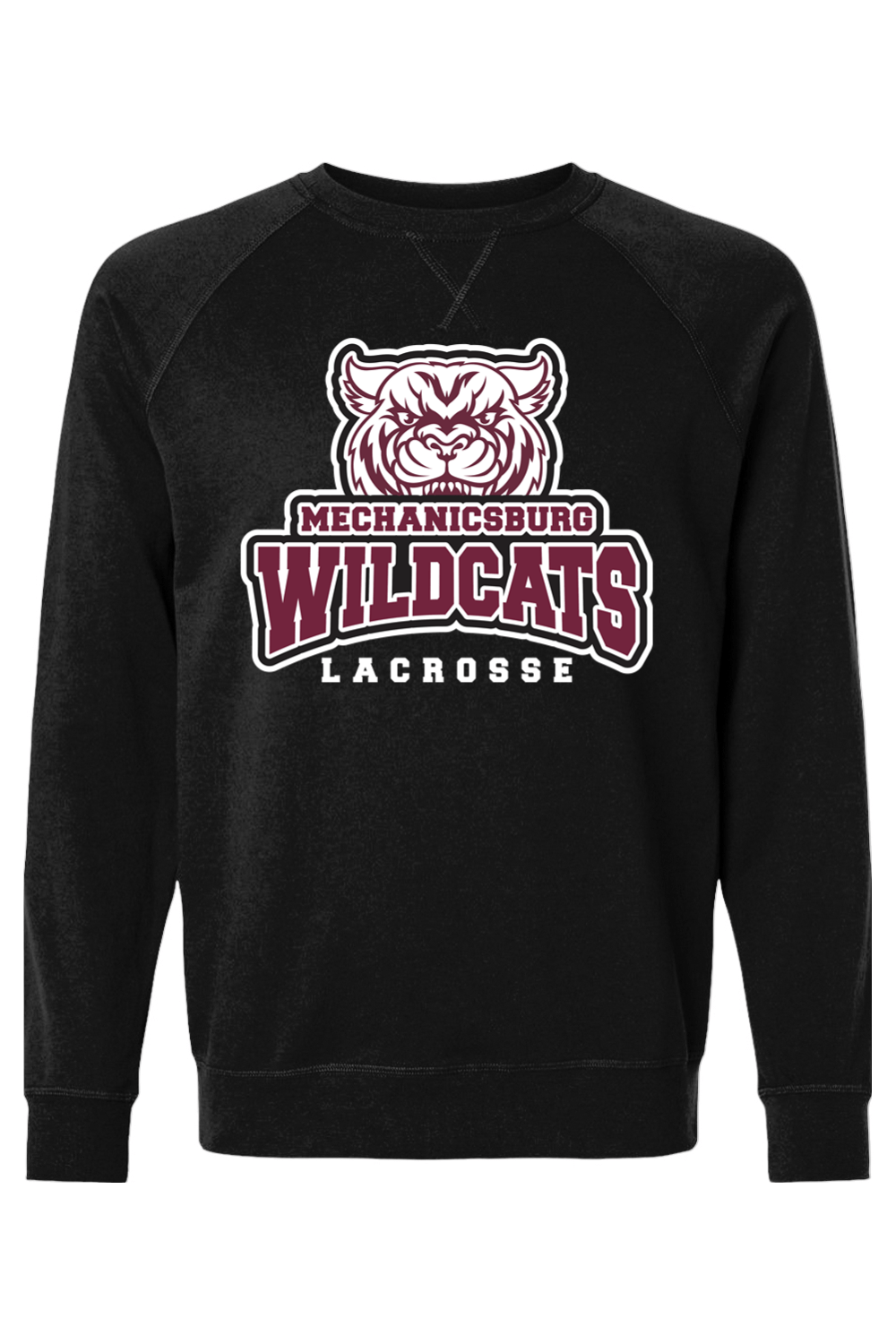 Mechanicsburg Youth Lacrosse Adult Heavyweight Raglan Long Sleeve Signature Lacrosse