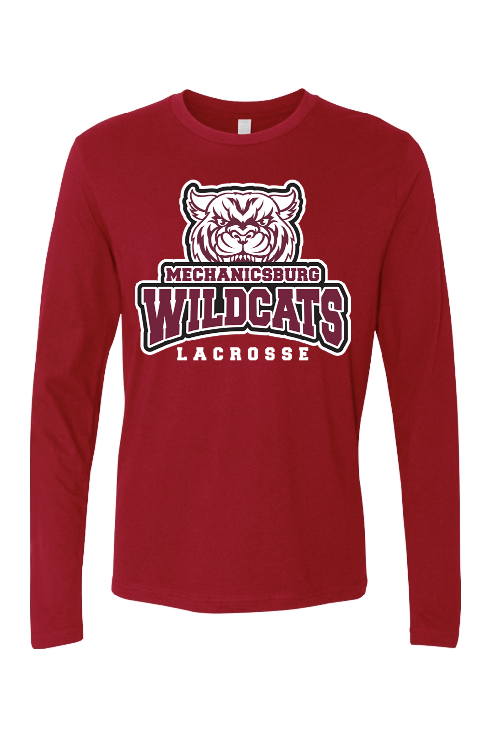 Mechanicsburg Youth Lacrosse Adult Long Sleeve T-Shirt Signature Lacrosse