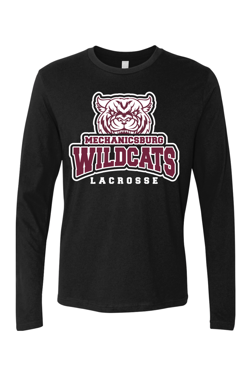 Mechanicsburg Youth Lacrosse Adult Long Sleeve T-Shirt Signature Lacrosse