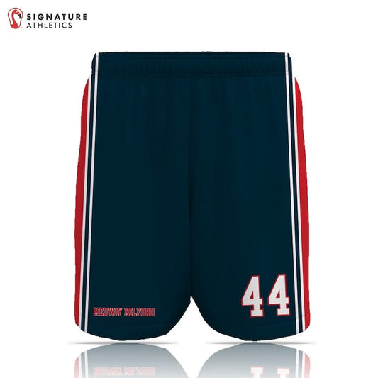 Medway Milford Men's Game Shorts: Medway Milford Signature Lacrosse