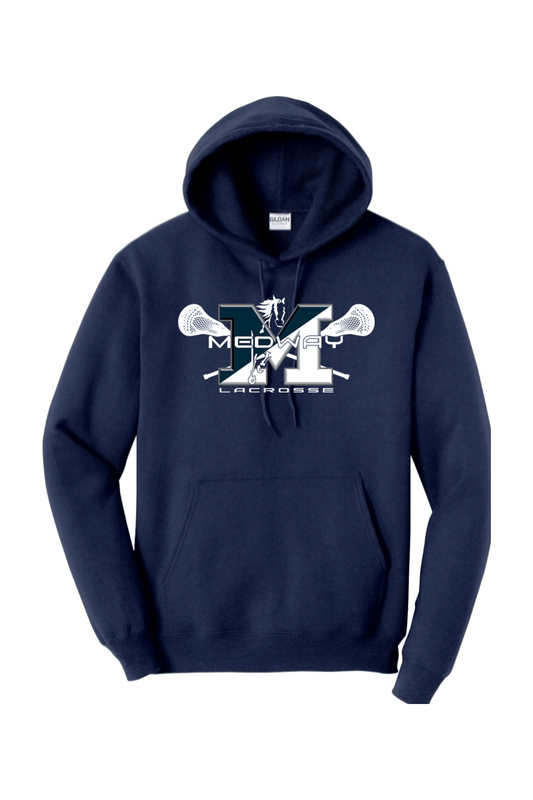 Medway Youth Lacrosse Adult Heavyweight Hoodie Signature Lacrosse