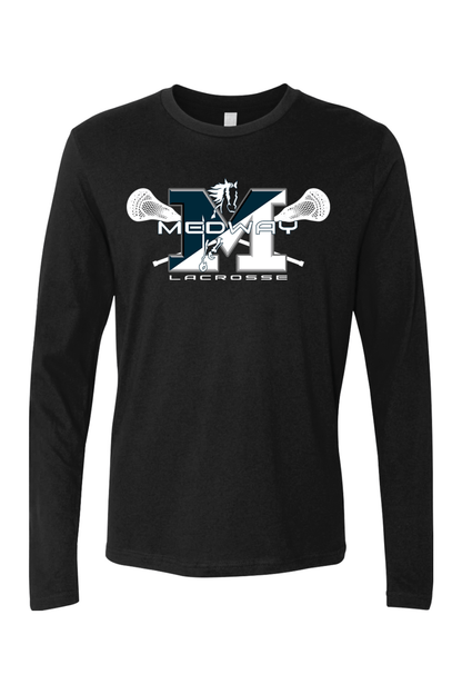 Medway Youth Lacrosse Adult Long Sleeve T-Shirt Signature Lacrosse