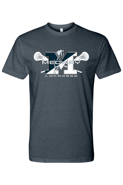 Medway Youth Lacrosse Adult Men's T-Shirt Signature Lacrosse