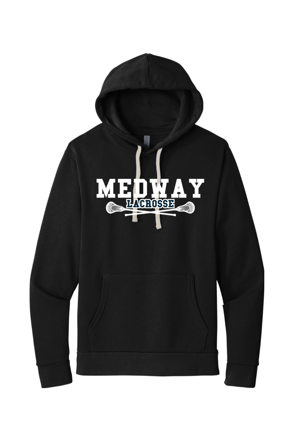 Medway Youth Lacrosse Adult Premium Lightweight Hoodie Signature Lacrosse