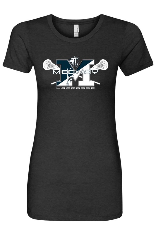 Medway Youth Lacrosse Adult Women's T-Shirt Signature Lacrosse