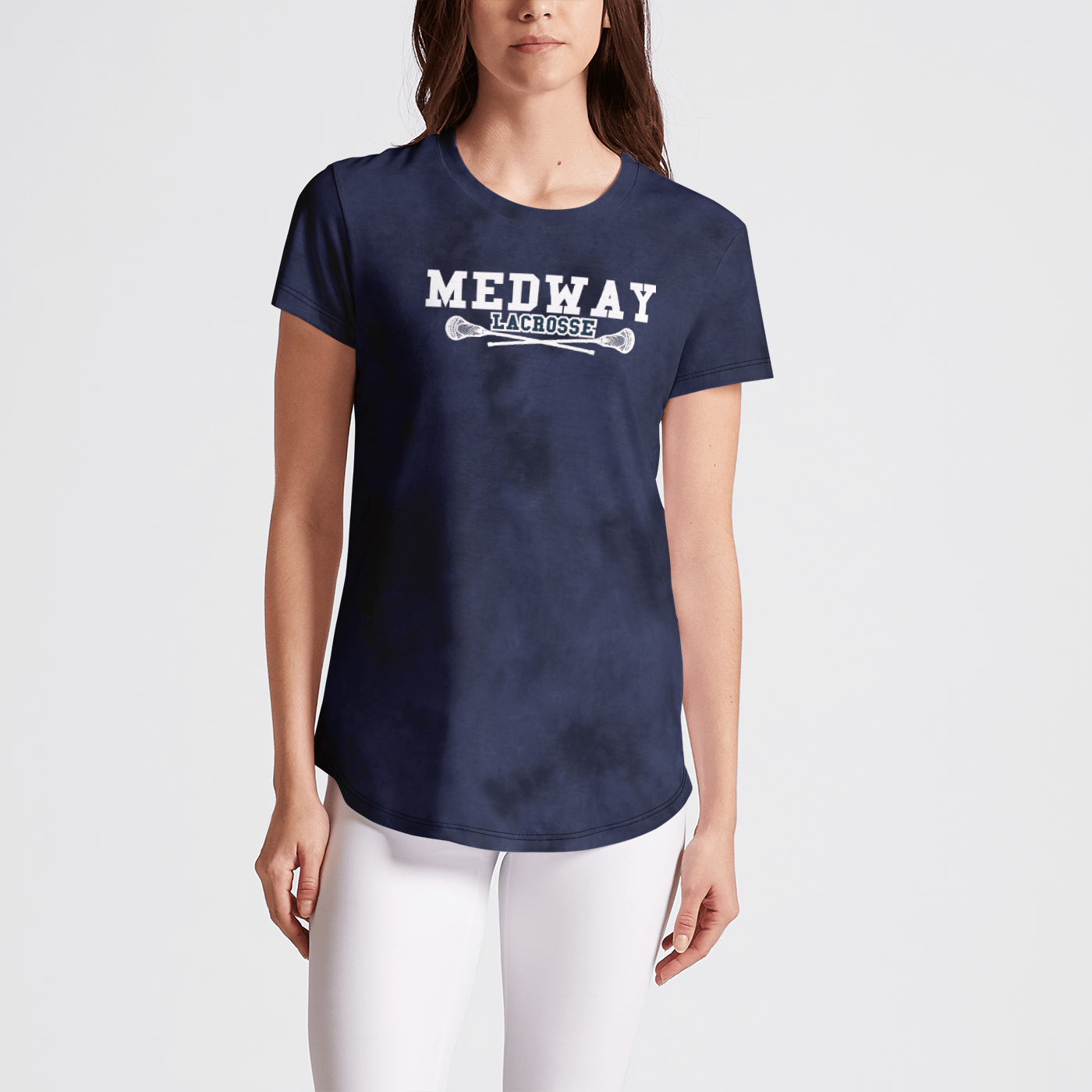 Medway Youth Lacrosse Athletic T-Shirt (Women's) Signature Lacrosse