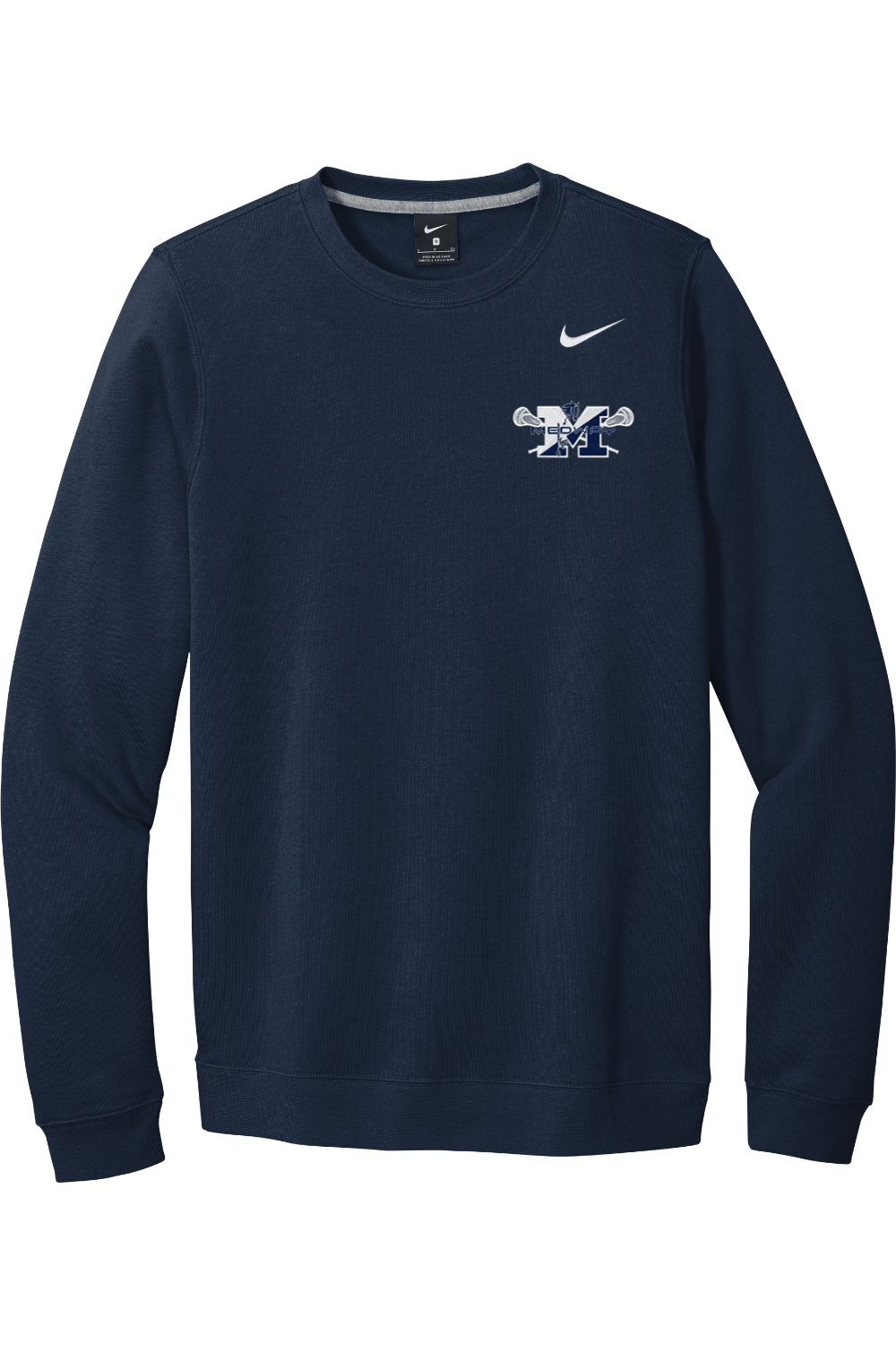 Medway Youth Lacrosse Club Fleece Crew Signature Lacrosse