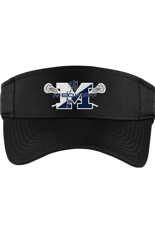 Medway Youth Lacrosse Embroidered Visor Signature Lacrosse