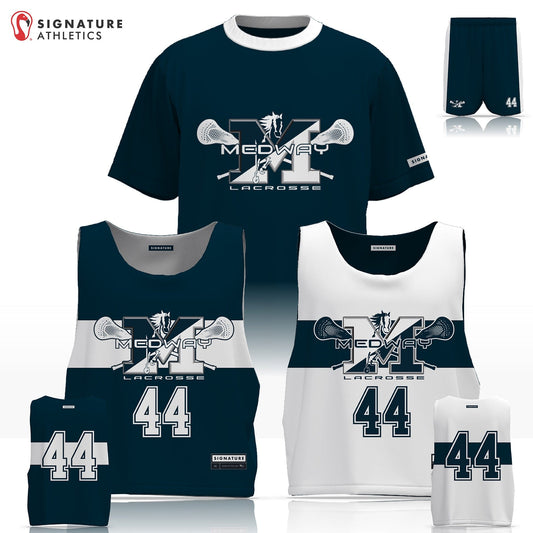 Medway Youth Lacrosse Men's 3 Piece Player Game Package: 7th-8th Signature Lacrosse