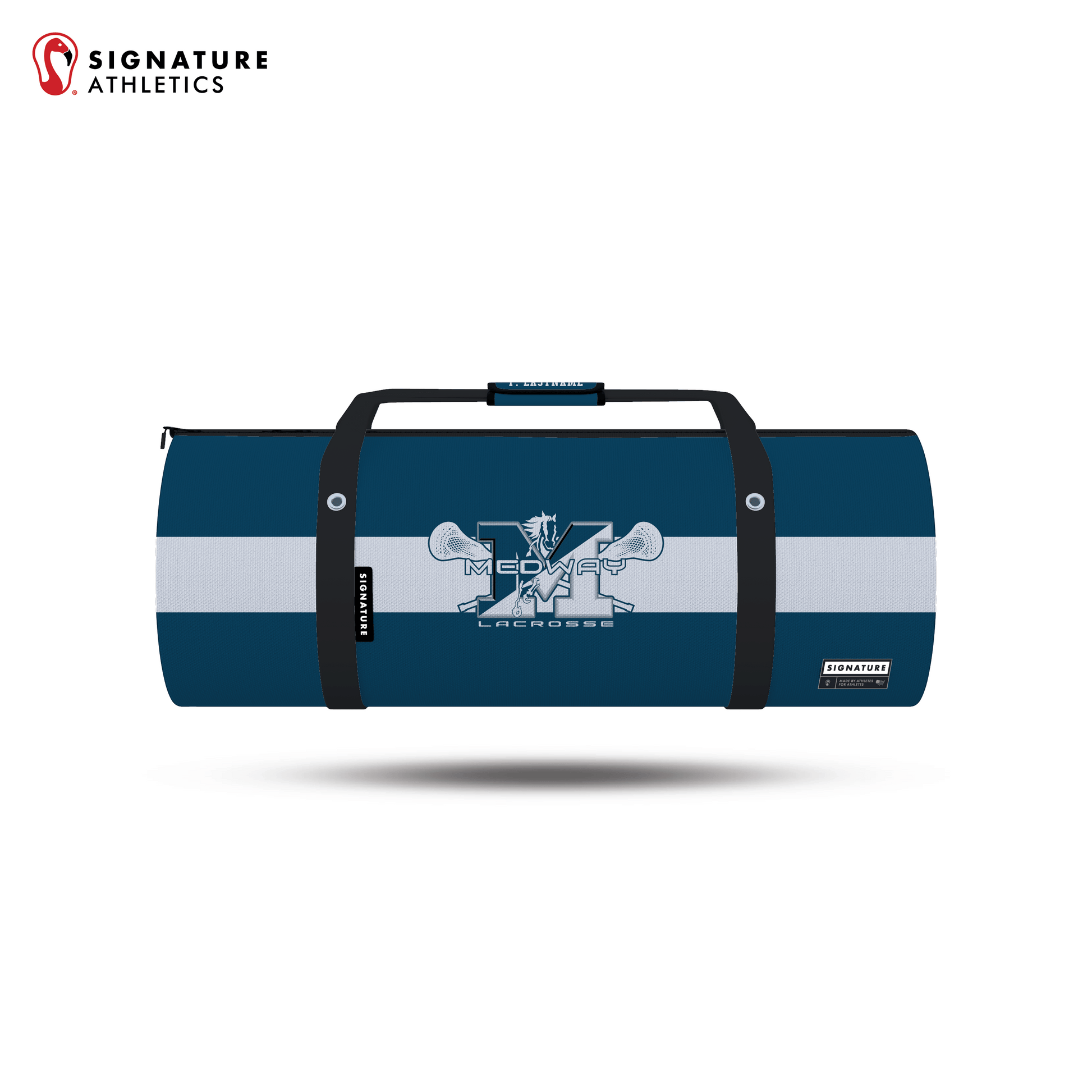 Medway Youth Lacrosse Men's Signature Medium All-Purpose Duffle Bag Signature Lacrosse