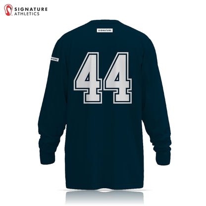 Medway Youth Lacrosse Player Dark Long Sleeve Shooting Shirt Signature Lacrosse