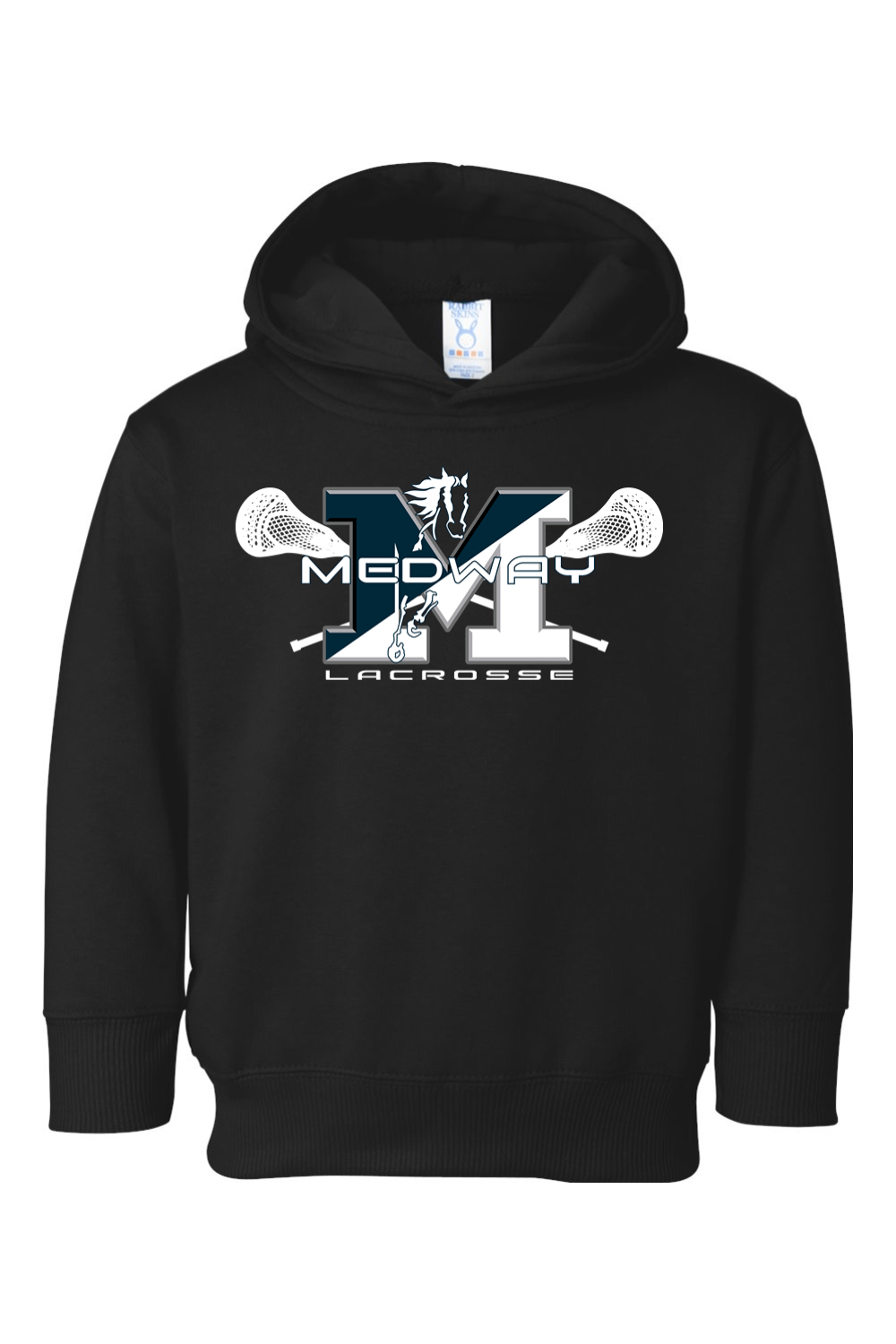 Medway Youth Lacrosse Toddler Fleece Hoodie Signature Lacrosse