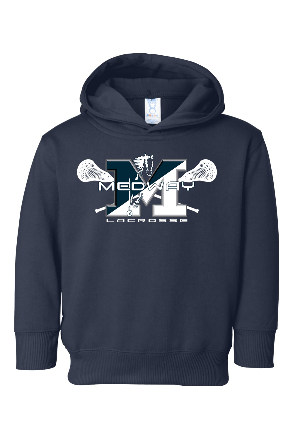 Medway Youth Lacrosse Toddler Fleece Hoodie Signature Lacrosse