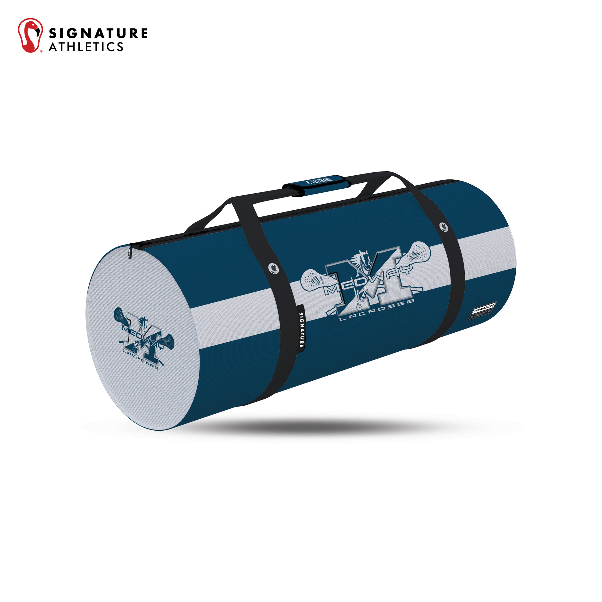 Medway Youth Lacrosse Women's Signature Large Equipment Duffle Bag Signature Lacrosse