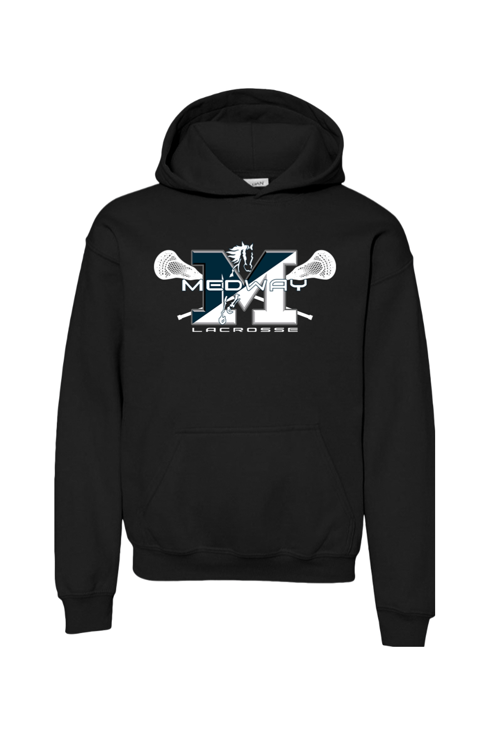 Medway Youth Lacrosse Youth Hoodie Signature Lacrosse