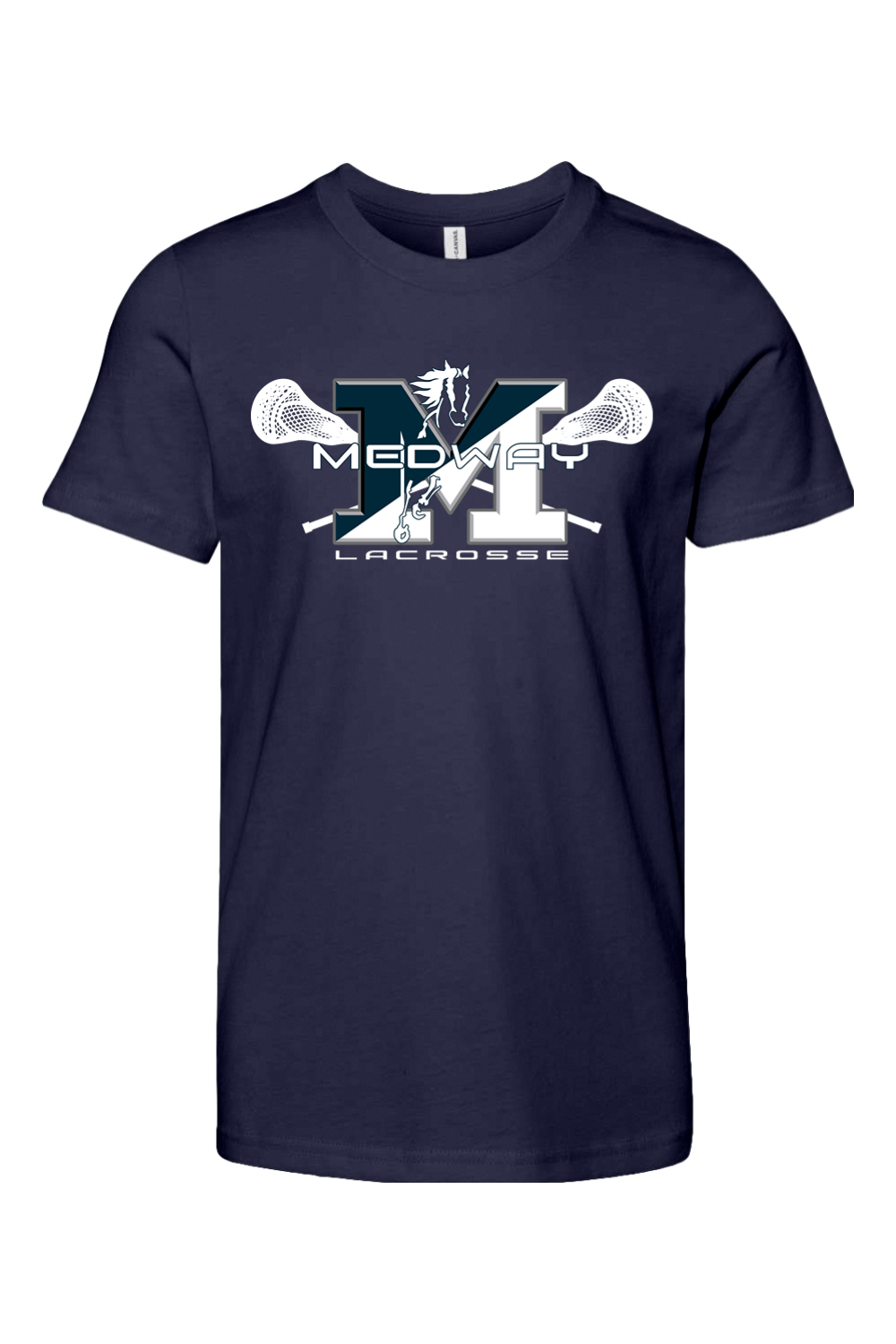 Medway Youth Lacrosse Youth Lifestyle T-Shirt Signature Lacrosse
