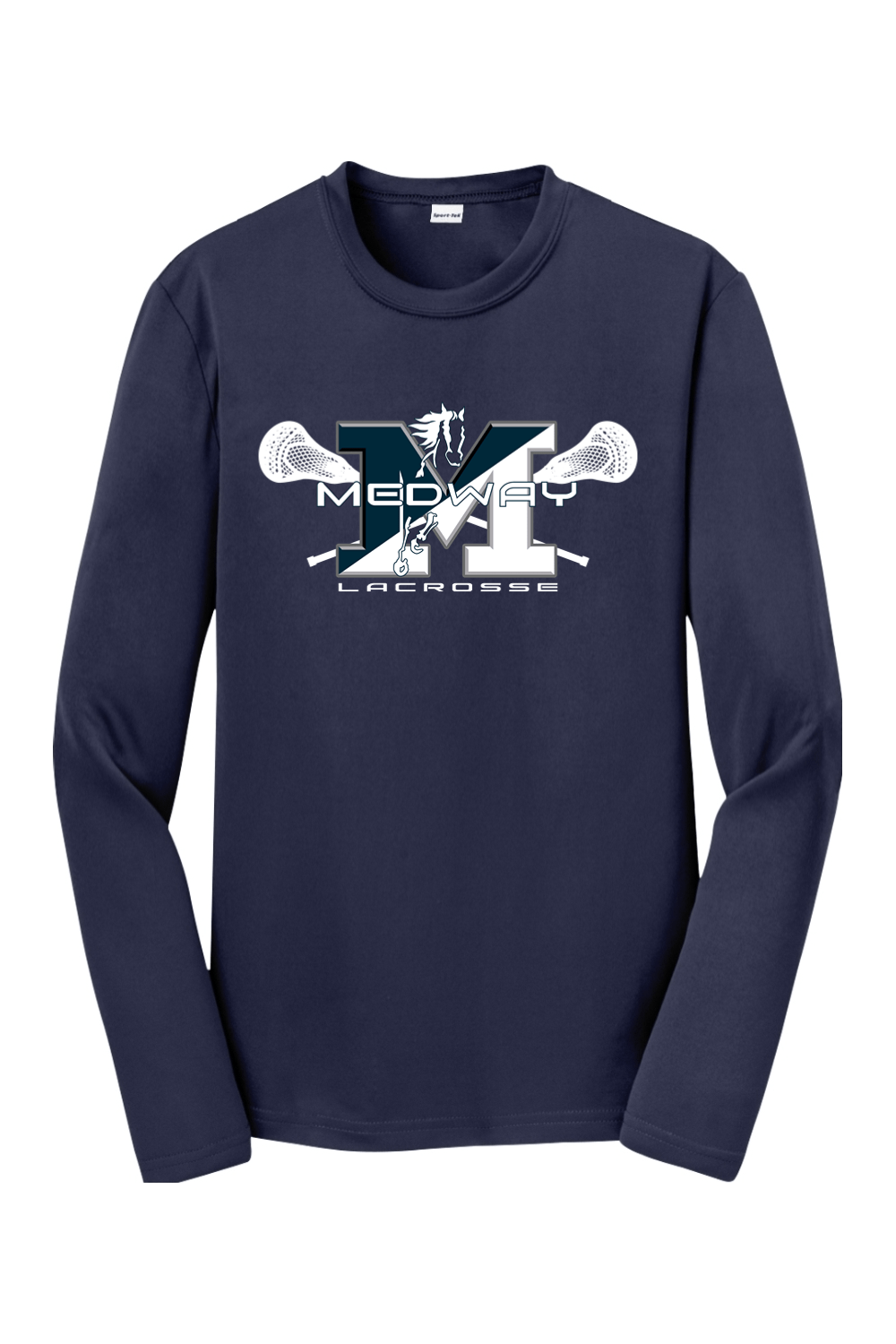Medway Youth Lacrosse Youth Long Sleeve T-Shirt Signature Lacrosse