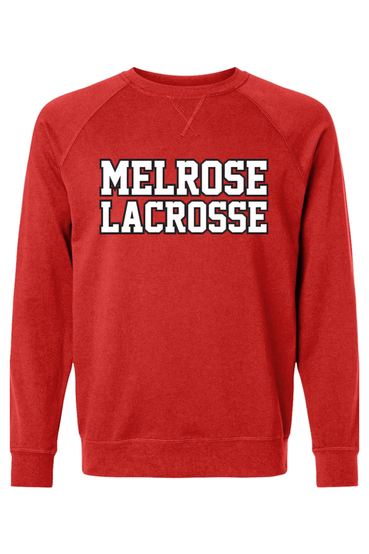 Melrose LC Adult Heavyweight Raglan Long Sleeve Signature Lacrosse