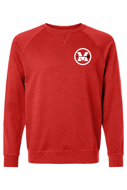 Melrose LC Adult Heavyweight Raglan Long Sleeve Signature Lacrosse