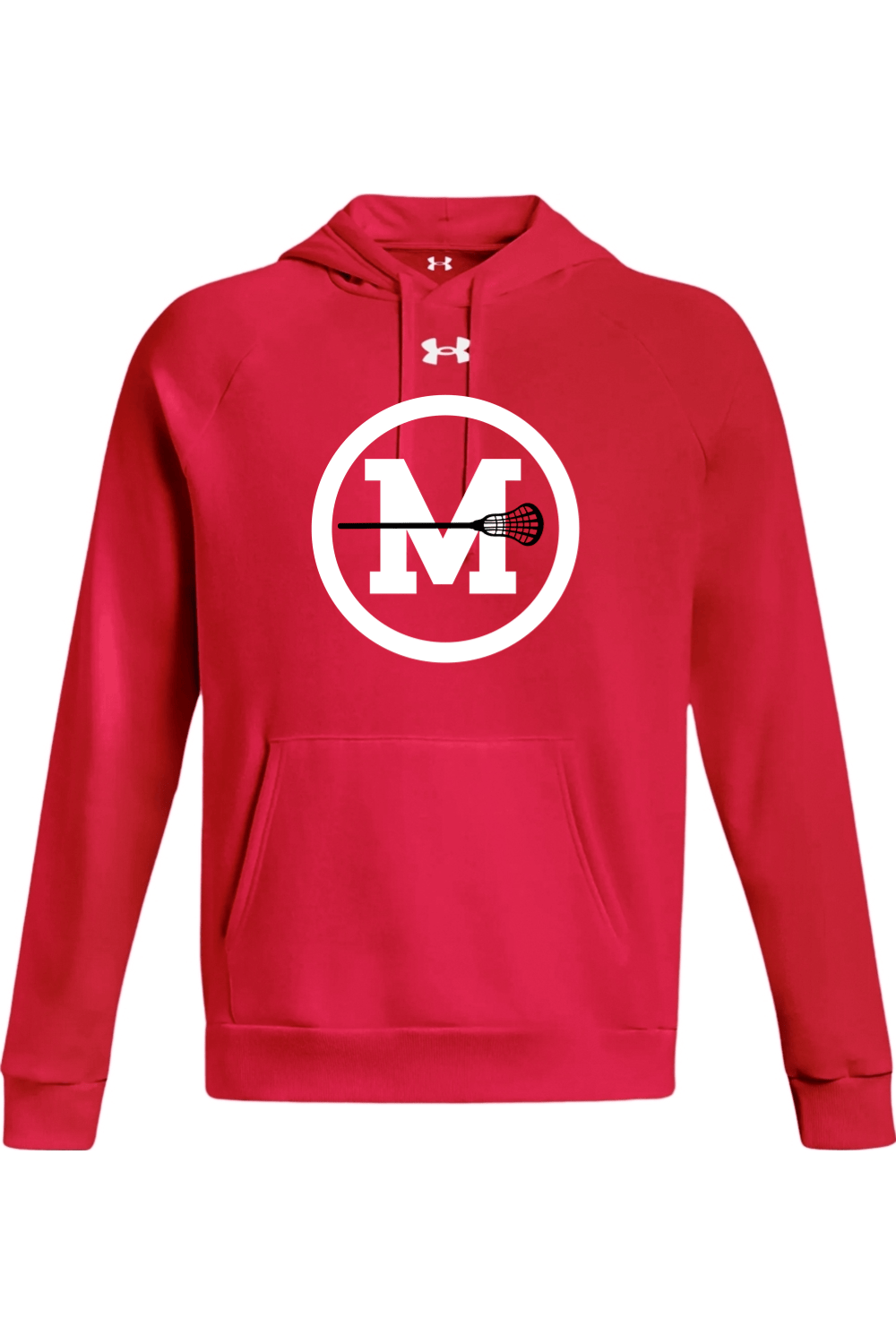 Melrose LC Under Armour Men's Rival Fleece Hooded Sweatshirt Signature Lacrosse