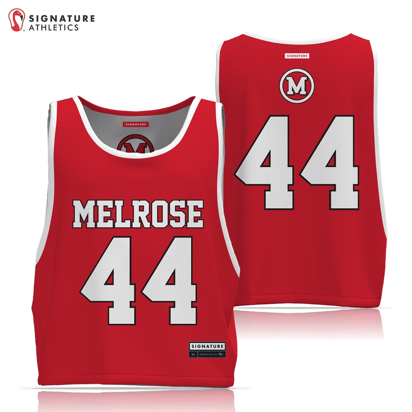 Melrose Youth Lacrosse Men's 2 Piece Player Game Package Signature Lacrosse