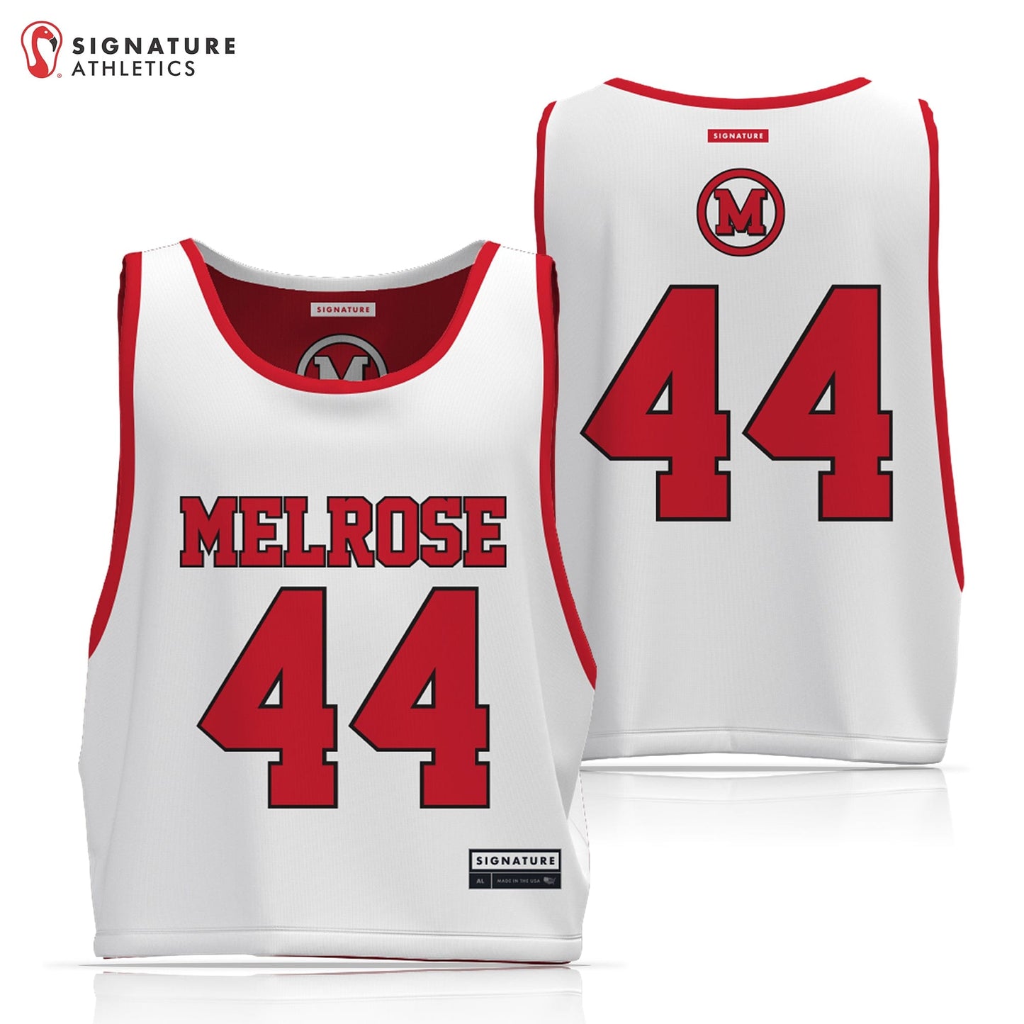 Melrose Youth Lacrosse Men's 2 Piece Player Game Package Signature Lacrosse