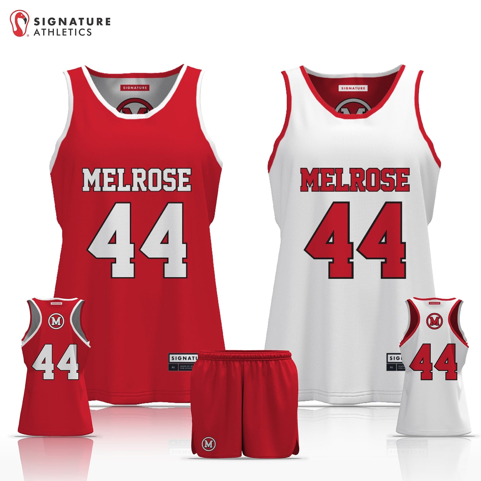 Melrose Youth Lacrosse Women's 2 Piece Player Game Package: K-2nd Grade Signature Lacrosse